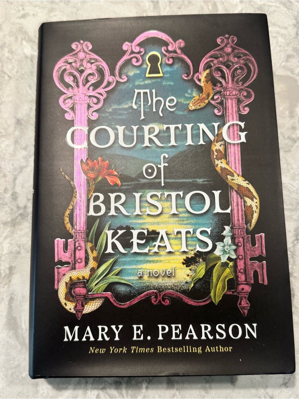 The Courting of Bristol Keats Hardcover by — Pink & Black Decorative